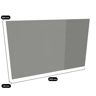 Панель стеновая в эмали (над тумбой ТВ) LE136.2