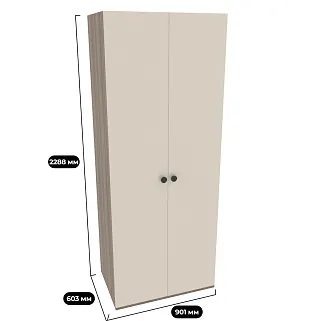 Шкаф 2 дверный P210.60