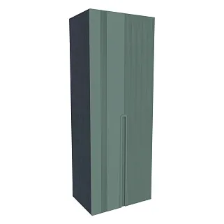 Шкаф 2 дверный, фрезерованные фасады в эмали LE-210.60-4