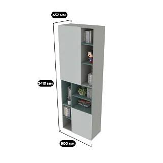 Шкаф книжный с нишей L227 L/R