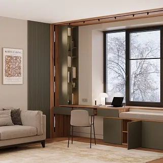 Тумба для обуви с 2 дверьми L460-1 нестандарт