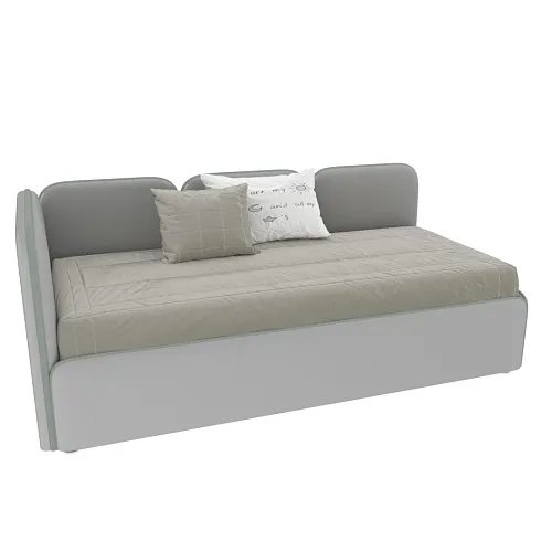 Мягкая кровать-диван ЗУМА L/R с подъемным механизмом, 90x190