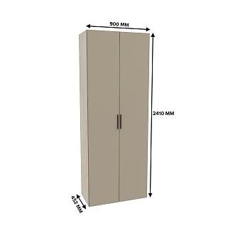 Шкаф двухдверный узкий L210.44-1