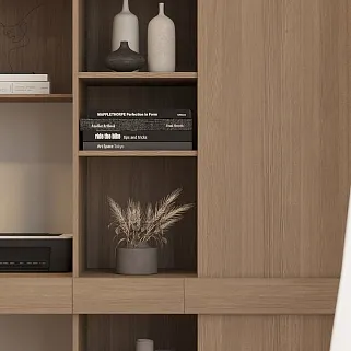 Кабинет с навесным столом №8