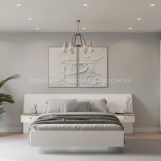 Кровать двуспальная Palermo с парящим эффектом, 160x200