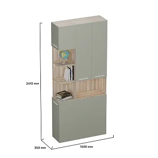 Шкаф с нишей с подсветкой L212.3-90