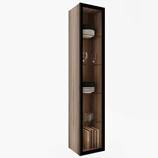 Шкаф на тумбу R506 и R524, со стеклянной дверью с подсветкой R315.35ST