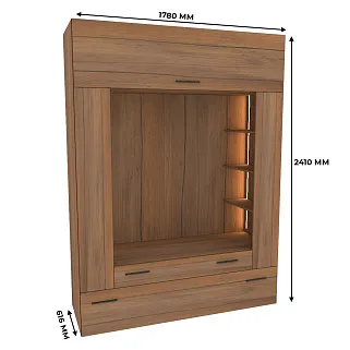 Секция для ТV с подсветкой L-406.60