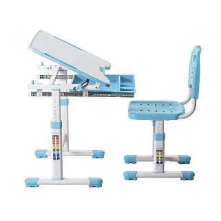 Комплект парта + стул трансформеры Sole Blue FUNDESK