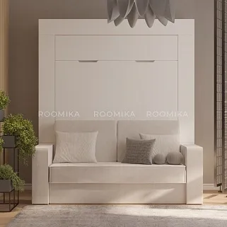 Шкаф-кровать трансформер LE950.160, фасады в эмали, 160x200