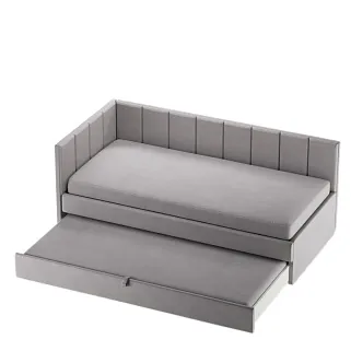 Кровать со вторым выдвижным спальным местом LINE М2