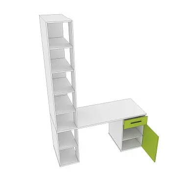 Cтол-стеллаж L403.60 L/R