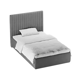 Кровать мягкая ASTI  с подъемным механизмом,120x200