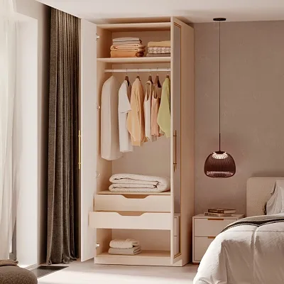 Шкаф двухдверный с зеркалом А210.60-3Z