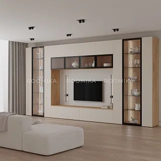 Антресоль с двумя откидными дверями R312.45