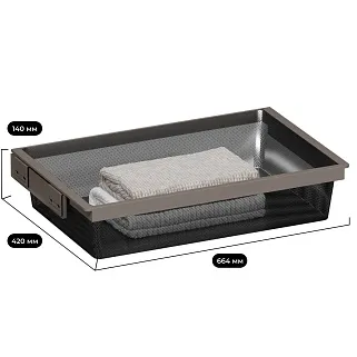 ALFA Выдвижная корзина в базу 700 мм, FRM5802.664.01