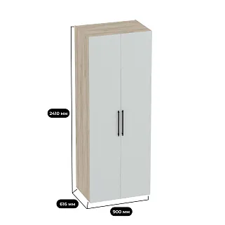 Шкаф двустворчатый L-210.60-2