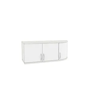 Антресоль радиусная P463.1 L/R