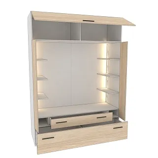 Секция для ТV с подсветкой L406.60