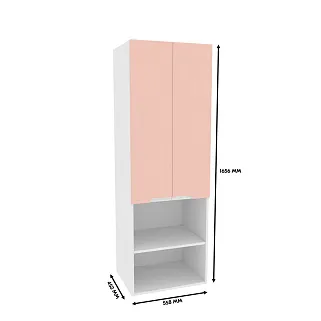 Стеллаж настольный, фасады в эмали LE331