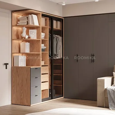 Шкаф двустворчатый L210.60-4