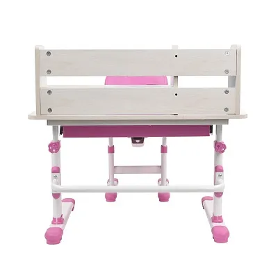 Комплект парта + стул трансформеры Carezza Pink-w FUNDESK