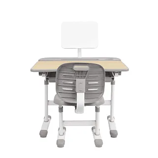 Комплект парта + стул трансформеры Cura Grey-w FUNDESK