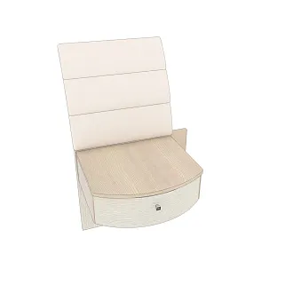 Тумба прикроватная мягкая P708 к кровати P162NM