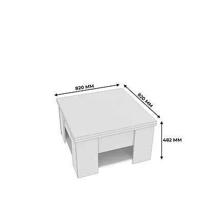 Стол-трансформер журнальный/обеденный L-800