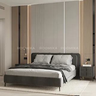 Кровать двуспальная мягкая STANLEY, 160x200