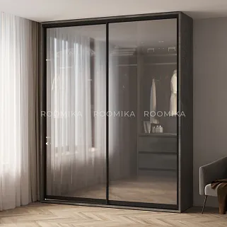 Шкаф-купе ХG216.60-4, профиль INTEGRO, стекло Сатинато белое, с подсветкой