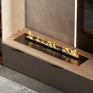 Lazio гостиная с электрокамином 21