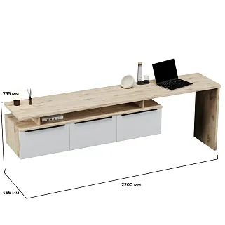 Тумба ТВ со столом R500.2 L/R