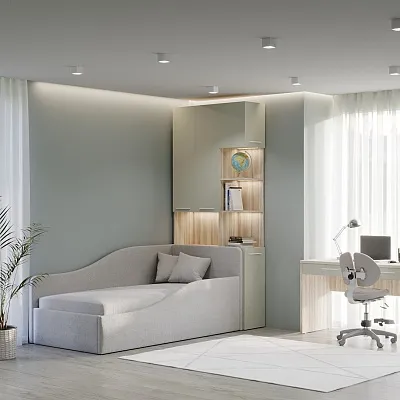 Шкаф с нишей с подсветкой L212.3-90