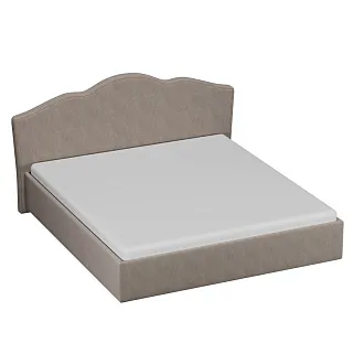 Кровать двуспальная мягкая CELINE с подъемным механизмом, 140x200