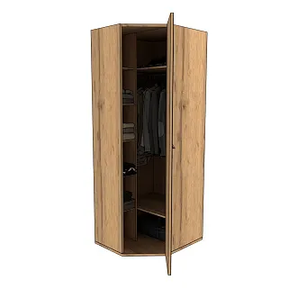 Шкаф угловой разностронний с зеркалом C-218.1Z L/R