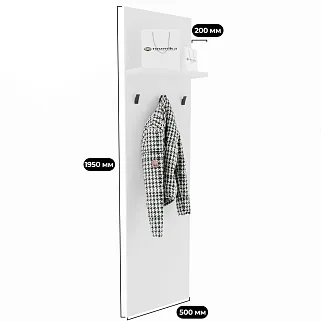 Панель узкая с крючками L-176.1