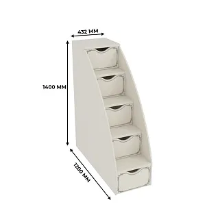 Лестница с ящиками для кроватей E20