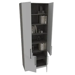Шкаф для книг и одежды А214