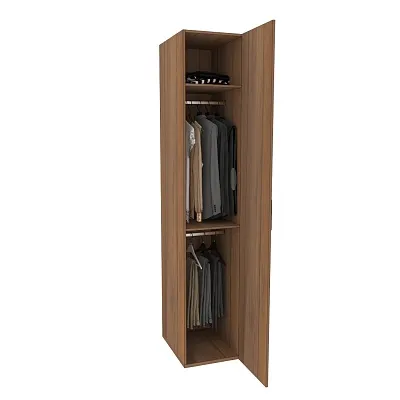 Шкаф 1 дверный узкий с зеркалом L220.60-1Z