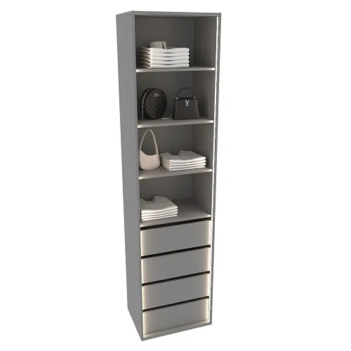 Шкаф с ящиками с подсветкой M600.45-2