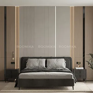 Кровать двуспальная мягкая STANLEY, 160x200