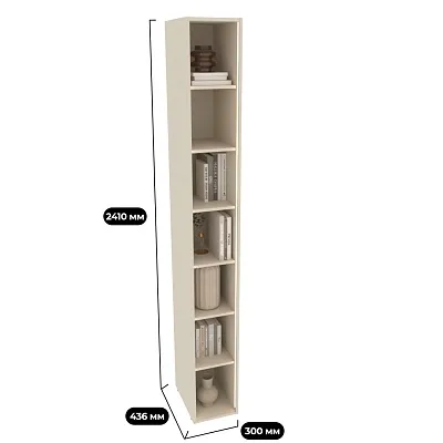 Cтеллаж открытый глубокий L233.44 с подсветкой