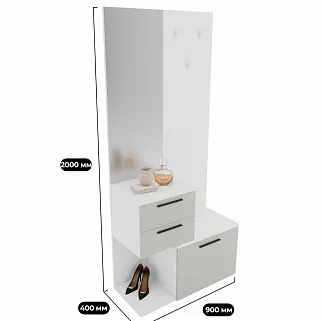 Комплекс панель с зеркалом L-1000 L/R