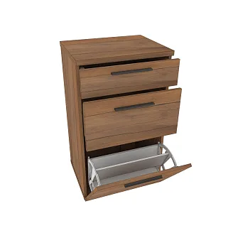 Тумба узкая 2 ящ. L-875