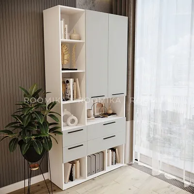 Шкаф напольный книжный L-201 L/R