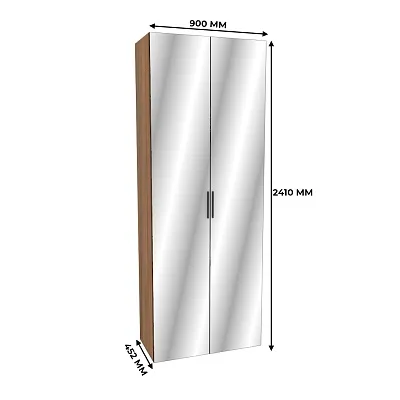 Шкаф двустворчатый с зеркалом L210.44-1Z