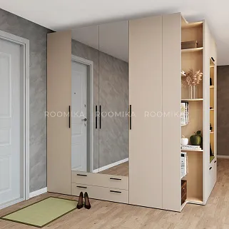 Шкаф 1 дверный узкий L-220.60-4