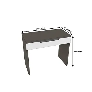 Туалетный столик, фасады в эмали LE-700