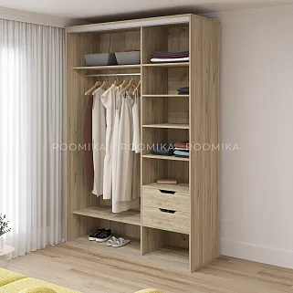 Шкаф-купе U160 тип 1 МДФ/зеркало